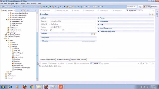 Login, Signup form using MVC Frameworks like Struts + Spring + Hibernate + Tiles In Eclipse IDE смотреть онлайн