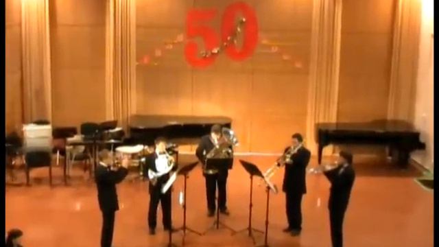 Silver Brass - Purcell H. - Trumpet Tune смотреть онлайн