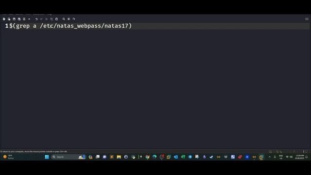 Bypassing SQL Filters Using Command Substitution | OverTheWire Natas Level 15-16 смотреть онлайн
