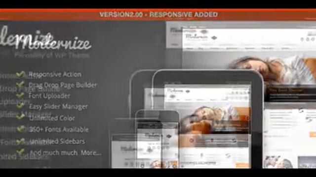 Modernize - Flexibility of Wordpress Free Download смотреть онлайн
