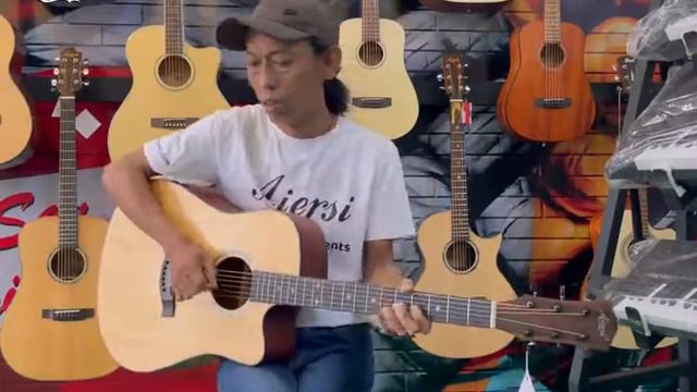 [Aiersi Music] Aiersi Dreadnought Cutaway Acoustic Guitar SG02SMC41