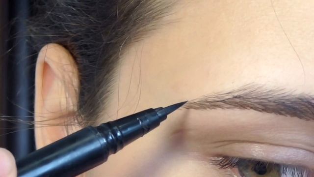 Оформление бровей маркером от Just смотреть онлайн