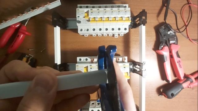 Электрический щитов в четырехкомнатную квартиру. смотреть онлайн