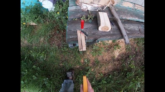 Как сделать заготовку ложки деревянной.Самое начало. смотреть онлайн
