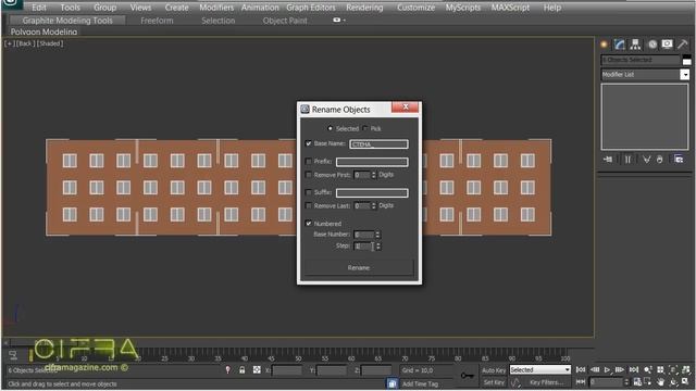 ReName objects. Групповое переименование в 3ds max смотреть онлайн