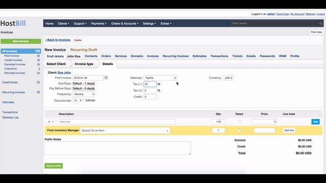 HostBill Automated Billing смотреть онлайн