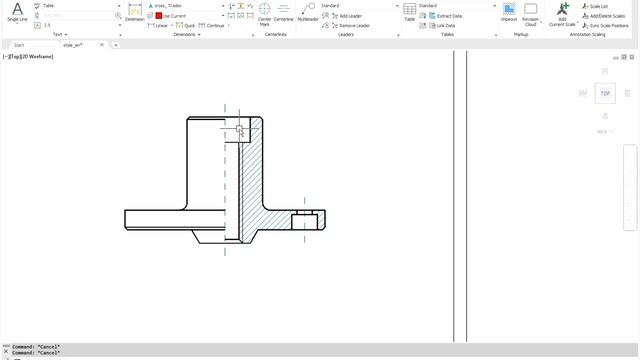 Technical drawing AutoCad 2D drawing смотреть онлайн