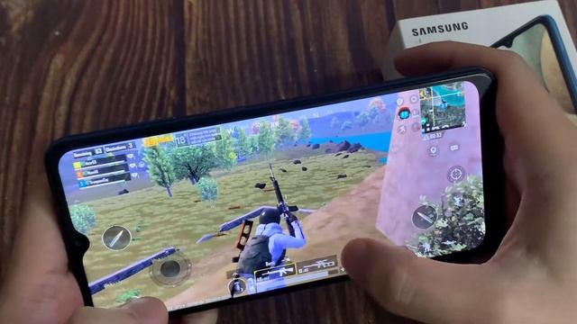 Samsung Galaxy A12 PUBG Mobile Gaming Test | Helio P35 | RAM 4GB смотреть онлайн