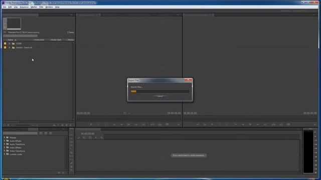 Adobe Premiere Pro CC 2014 Lessons - Part 2 - Importing Video, Audio, Photos смотреть онлайн
