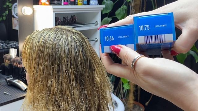 ТОНИРОВАНИЕ МЕЛИРОВАНИЯ \ ГОДНЫЙ коктейль ДЛЯ ТОНИРОВАНИЯ БЛОНДА смотреть онлайн