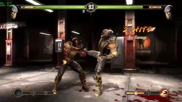 Mortal Kombat: Komplete Edition ультра FullHD AMD FX-8350, GeForce GTX 680 ультра настройки смотреть онлайн