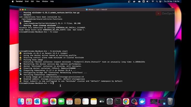 Install Minikube on MAC смотреть онлайн