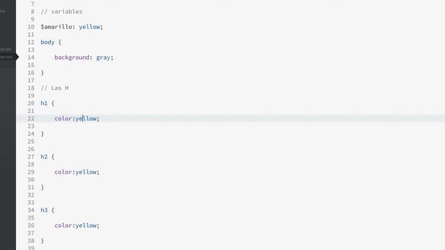 Variables en Sass смотреть онлайн