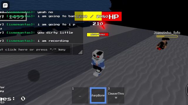 an hacker in ujs / undertale judgement simulator | Roblox смотреть онлайн