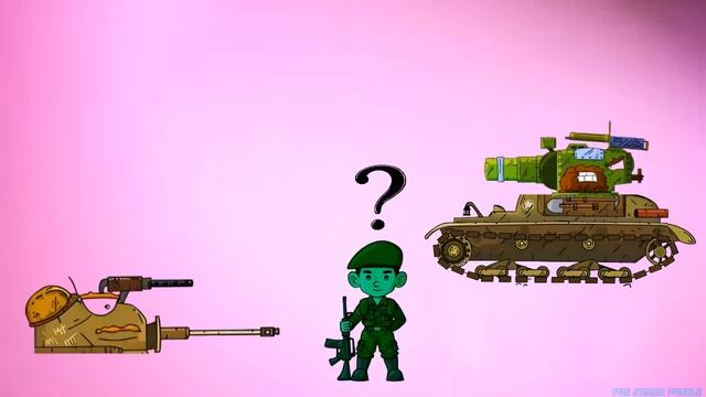 GUESS THE TANK! - WHICH HEAD FITS THE TANK?! tank "HOURLY" - Monster of the Russian Empire смотреть онлайн