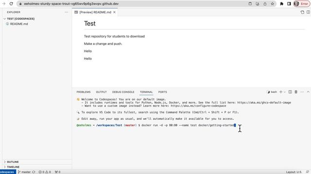 Geek Week: Docker for R users. 1b-Running Docker in Codespaces смотреть онлайн