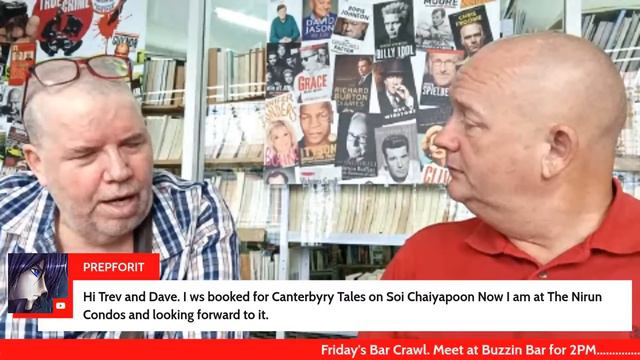 Special Guest Dave Canterbury Tales is joining us for our Pattaya Livestream смотреть онлайн