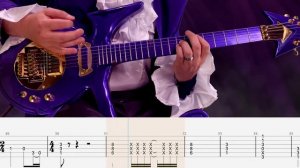 Prince - Purple Rain - Guitar Tab | Lesson | Cover | Tutorial