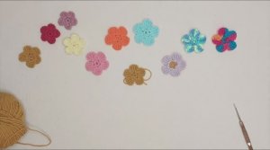 Вязание крючком - Цветочки