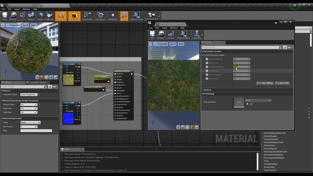 Создание игр / Уроки по Unreal Engine 4 / #18 - основы работы с материалами для террейна. смотреть онлайн