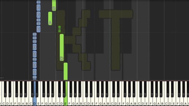 Autophobia [Chara Battle Theme] By MaximusGames - Insane Mode [Piano Tutorial] (Synthesia)
