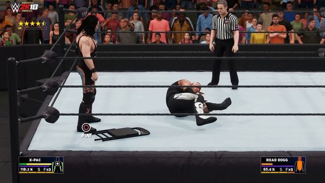 WWE2K18 GAMEPLAY: Road Dogg (Manager: Billy Gunn) VS. X-Pac | Community Wish Match смотреть онлайн