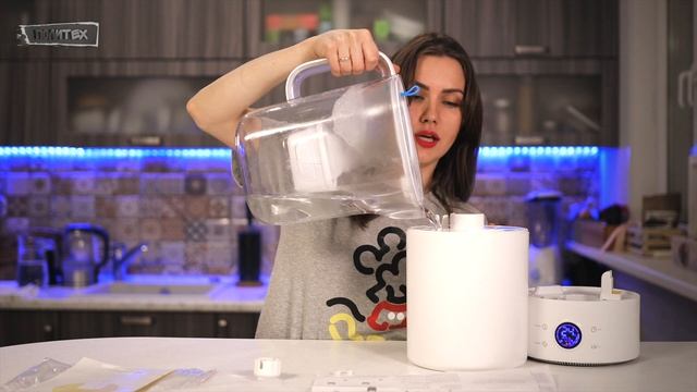 Увлажнитель воздуха DEERMA HUMIDIFIER F628S смотреть онлайн