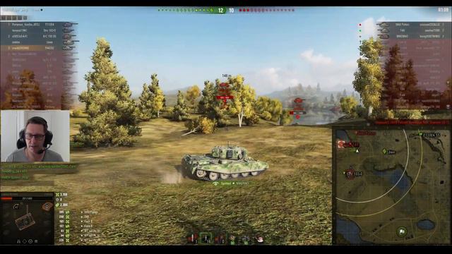 World of Tanks - FV4202 - Tier 8 Premium British Medium Tank feat. crazib! смотреть онлайн