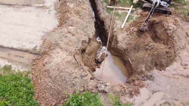 Прокладка газопровода - Яновичи ОАО "ГАННА" #3 ГНБ смотреть онлайн