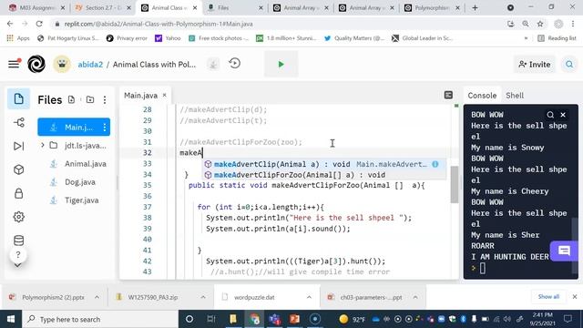 VL#13 Week 6 Polymorphism an Introduction смотреть онлайн