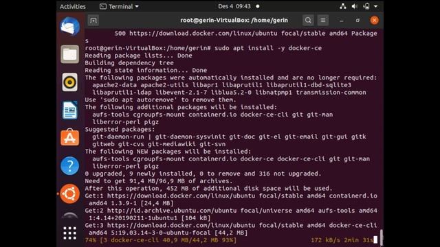 Gerin Azharani - 193307006 | Instalasi Docker & Create Docker Container pada Ubuntu смотреть онлайн