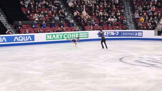 Stellato-Dudek & Deschamps 2024 ISU Worlds Montreal SP #worldfigure #figureskating #worldsmtl24
