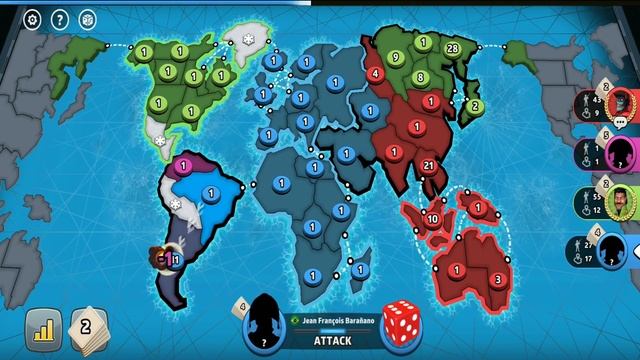 Beat One Border North America Strategy!! | Risk Global Domination смотреть онлайн