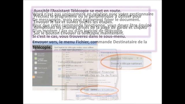Envoyer par courrier électronique ou par fax смотреть онлайн