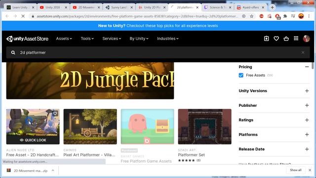 getting started with unity 2d platformers, sunnyland. смотреть онлайн