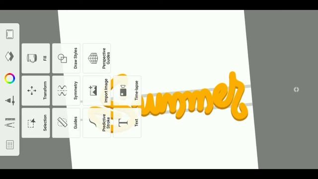 3d typography in autodesk sketchbook Android | Tutorial | 2019. смотреть онлайн