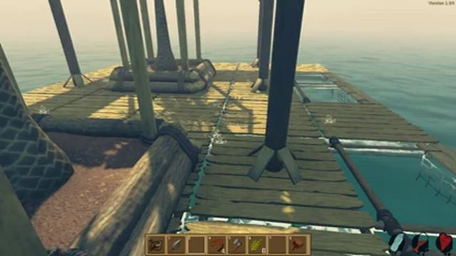 ВЫЖИВАЕМ В ОКЕАНЕ - RAFT! РАСШИРЯЕМ ВТОРОЙ ЭТАЖ! смотреть онлайн