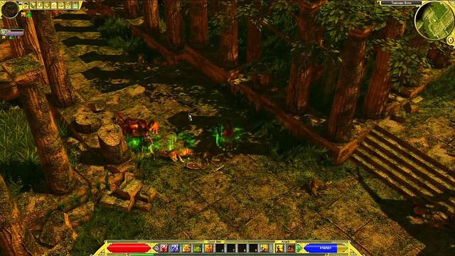 Titan Quest Co-op: Ffion and Makrios 53 - Through the Tsakonian Ruins 1of2 смотреть онлайн