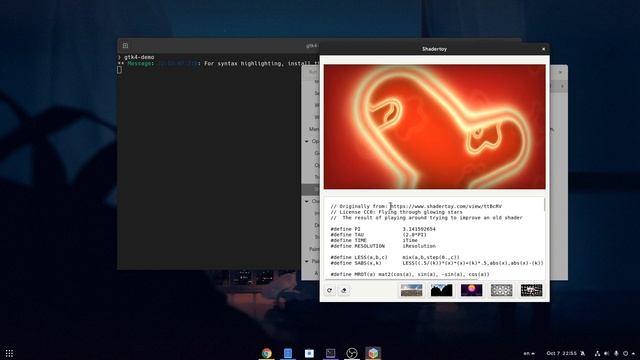 GTK 4 GL Shaders Demo (GTK Blog) смотреть онлайн
