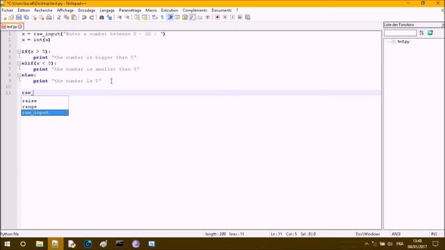 Python#3 if, elif and else смотреть онлайн