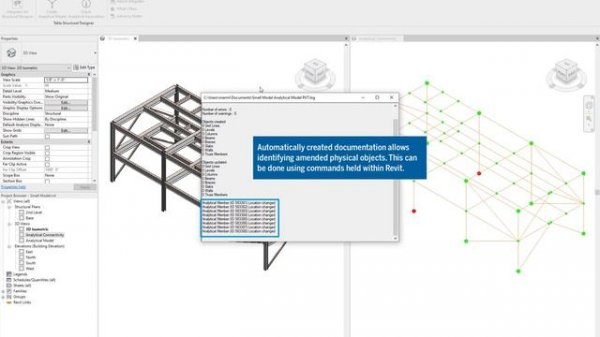 Revit 2023 Integration for Tekla Structural Designer enables safe Revit BIM reuse