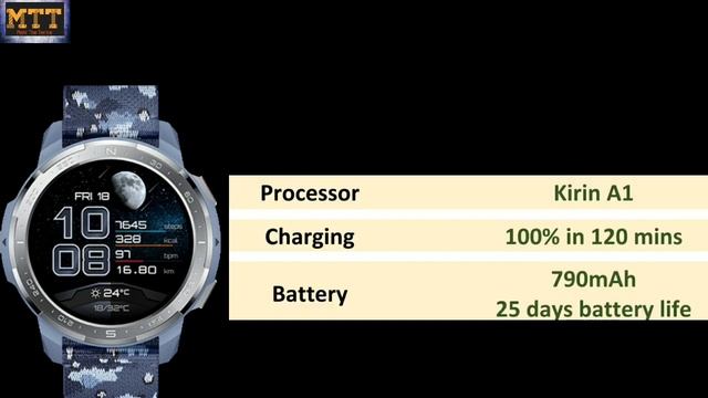 Honor Watch GS Pro. Review of Honor GS Pro. Best smartwatch for adventurers. Best sport smartwatch. смотреть онлайн