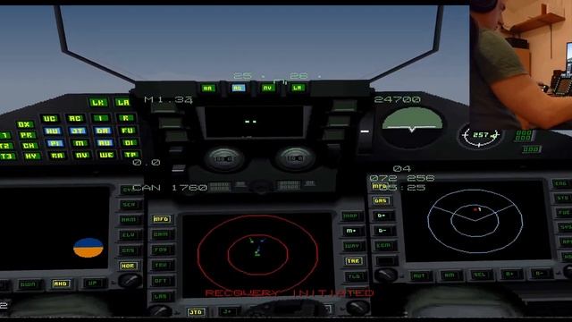 EF2000 Reloaded - Flight over Sweden (Win10, 3dfx, TrackIR, Cougar MFDs) смотреть онлайн