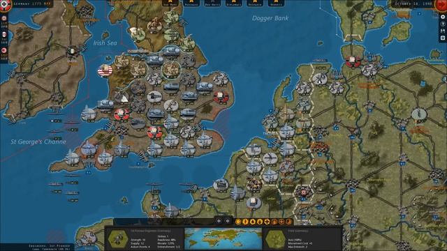 Strategic Command: WWII World at War - Manchester Falls! - Part 83 смотреть онлайн