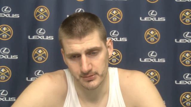 Hear Nuggets Nikola Jokic talk post game about their recent win смотреть онлайн