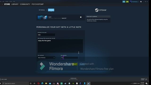 how to gift your friends a 4 pack gift on steam hope this helps the lazy ones like me!!! смотреть онлайн