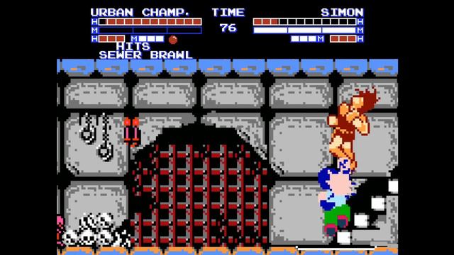 Urban Champ. Full Arcade Gameplay - Famicom Fighters MUGEN смотреть онлайн