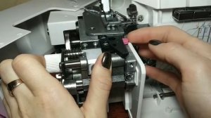 Роликовый шов | как настроить оверлок janome