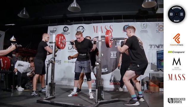 [Bending Bars 2021 | Mens -85Kg] Squat: 175 Kg/386 Lbs @8 смотреть онлайн